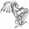 chinese dragons pic tattoo